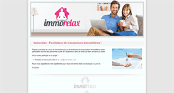 Desktop Screenshot of immorelax.com